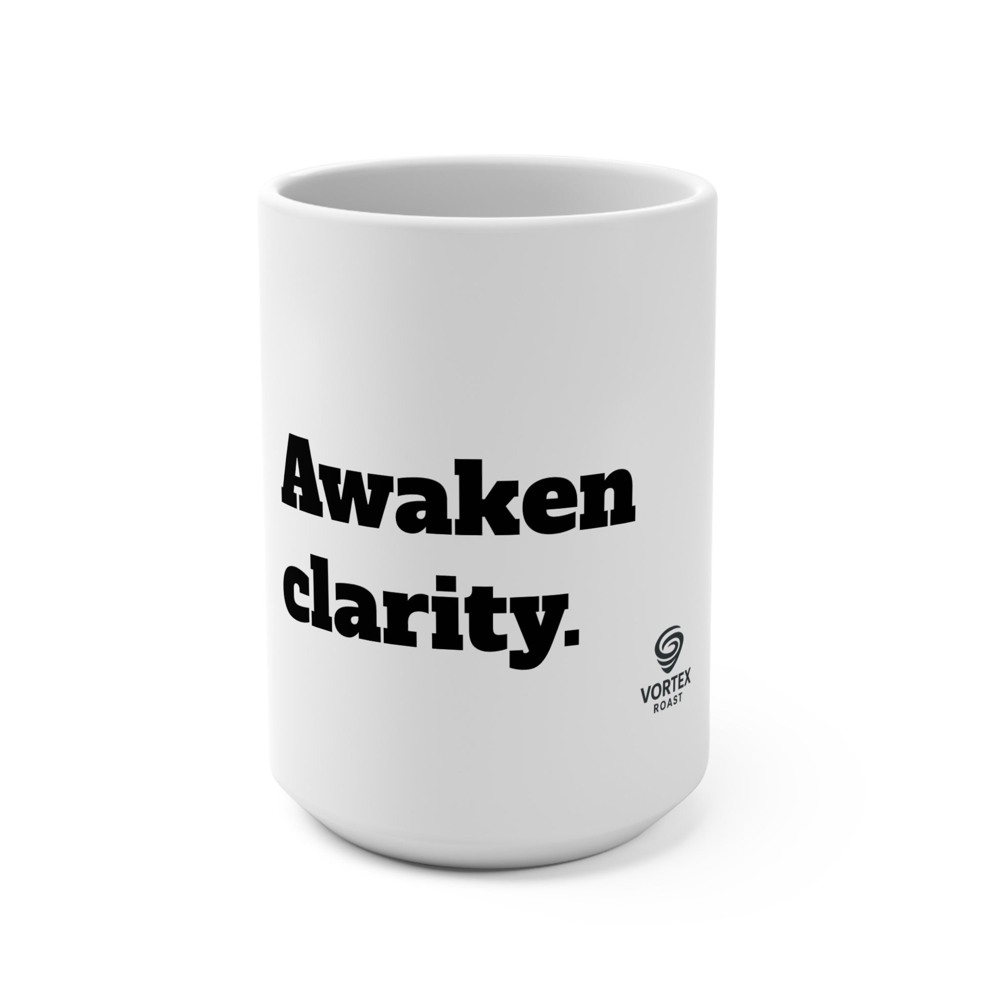 Inspirational Mug - Awaken Clarity, Motivational Gift for Mindfulness, Coffee & Tea Lovers, Great for Home or Office Use