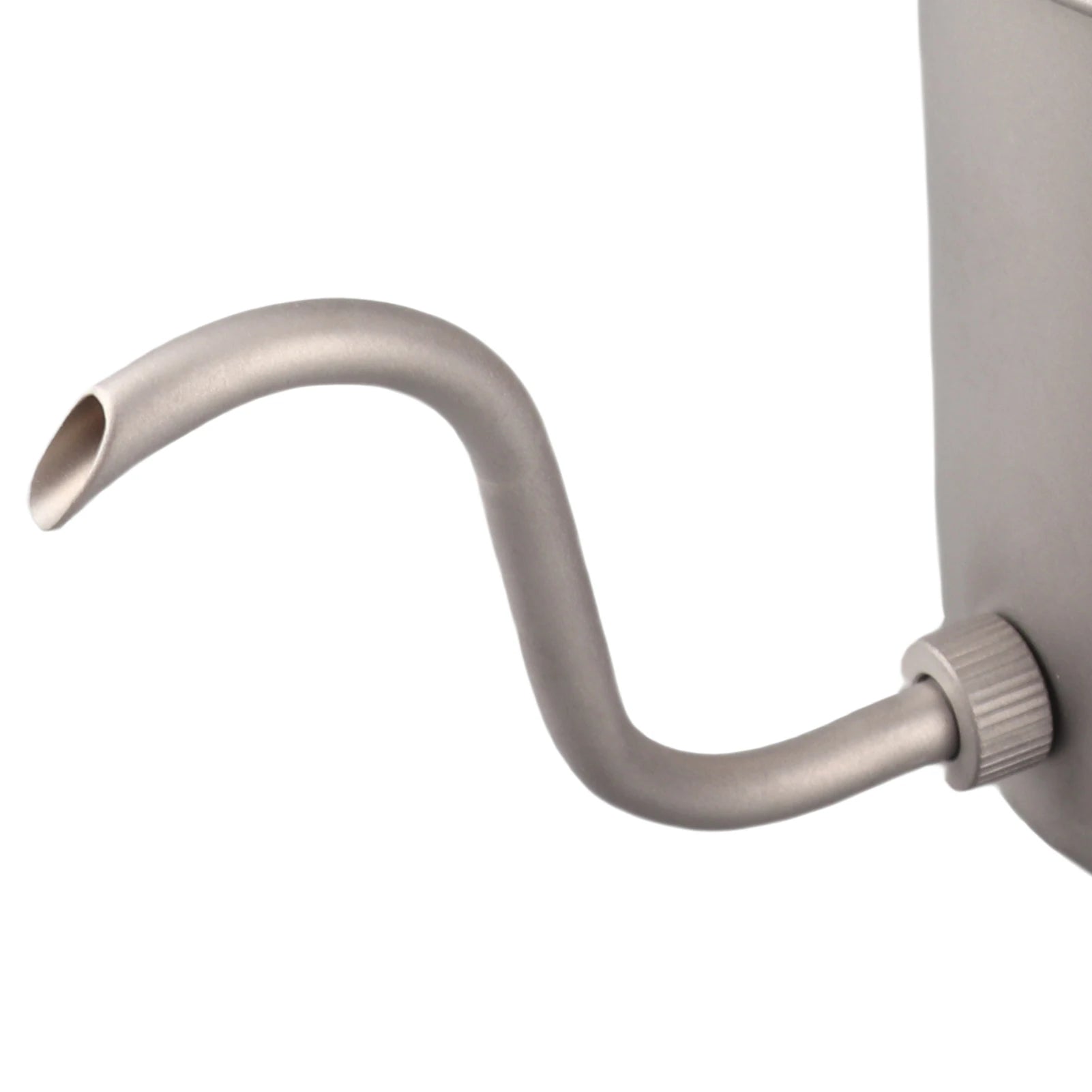 Pour Over Coffee Kettle Outdoor Ti Pour Over Coffee Kettle 400ml Gooseneck Tea Kettle with Thermometer and Folding Handle