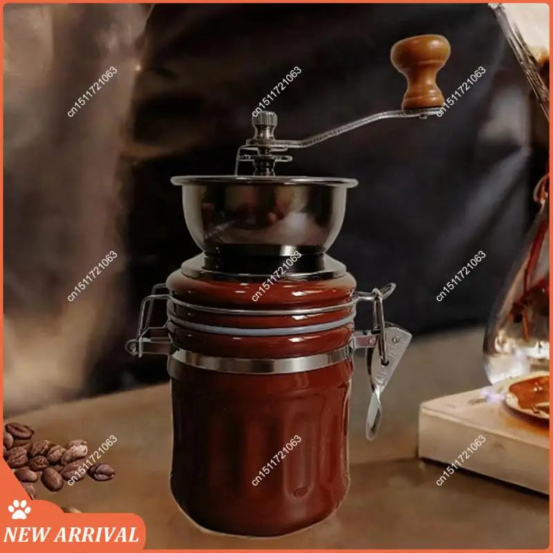 Emption!Coffee Grinder Withceramic Core Portable Hand-Operated Grinder Forfresh Coffee Anywhere