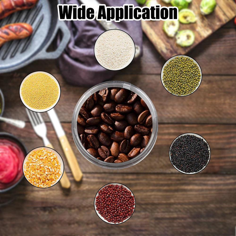 Electric Coffee Grinder for home Kitchen Multifunctional Coffe Chopper Blades Grains Grinder Machine Nuts Beans Spices Blender