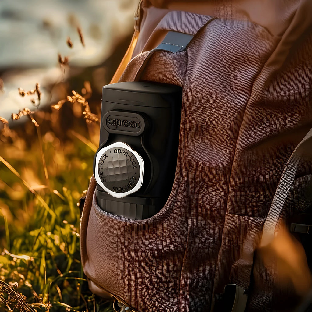 Espresso Coffee Maker - Portable, Manual, No Electricity Needed, Compact & Lightweight, Ideal for Travel, Car, Desk, Home Use