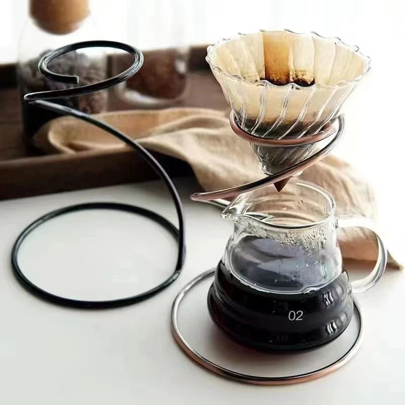 Pour Over Stand Coffee Station Pour Over Coffee Dripper Minimalist Coffee Maker Drip Filter Cup Stand Hand Drip Coffee Bracket