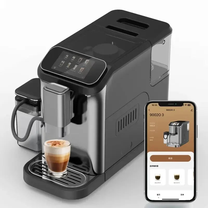 20 Bar Home Use Espresso Coffee Machine Latter Fully Automatic Coffee Maker with Wifi