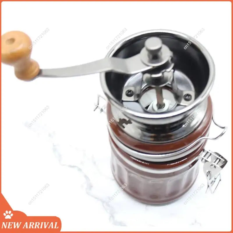 Emption!Coffee Grinder Withceramic Core Portable Hand-Operated Grinder Forfresh Coffee Anywhere