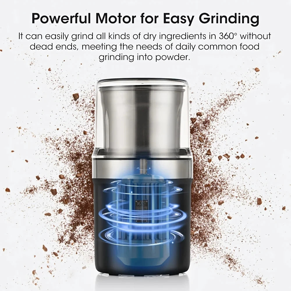 Coffee Grinder high-power Beans Grinder Machine  Detachable for cleaning household multifunctional Blender For Kitchen Cafe