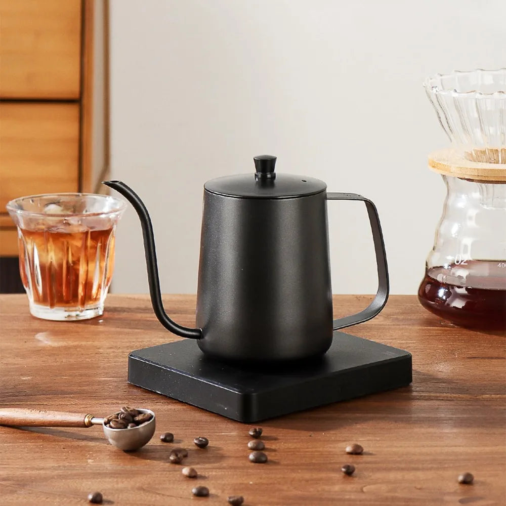 Pour Over Coffee Kettle Stainless Steel Gooseneck Spout Pour Over Coffee Kettle Long Narrow Drip Spout Coffee Tea Pots