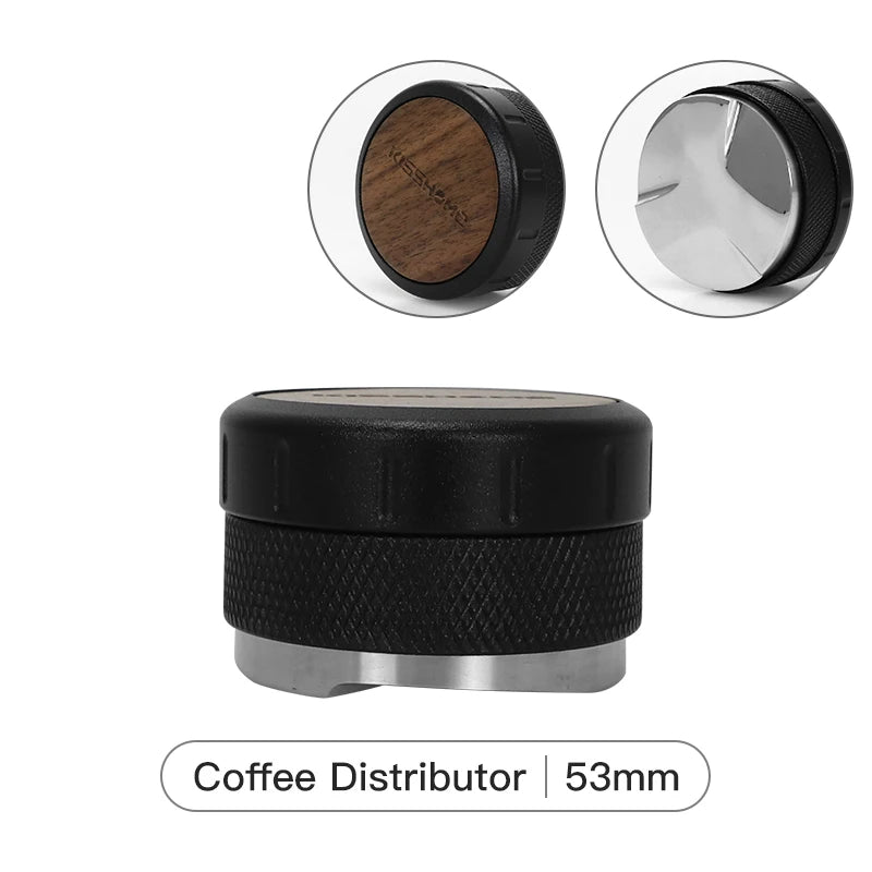 Coffee Tamper 30lb Constant Pressure Calibrated Double Spring 51mm 53mm 58mm Breville Espresso Maker Accsesories Barista Tools