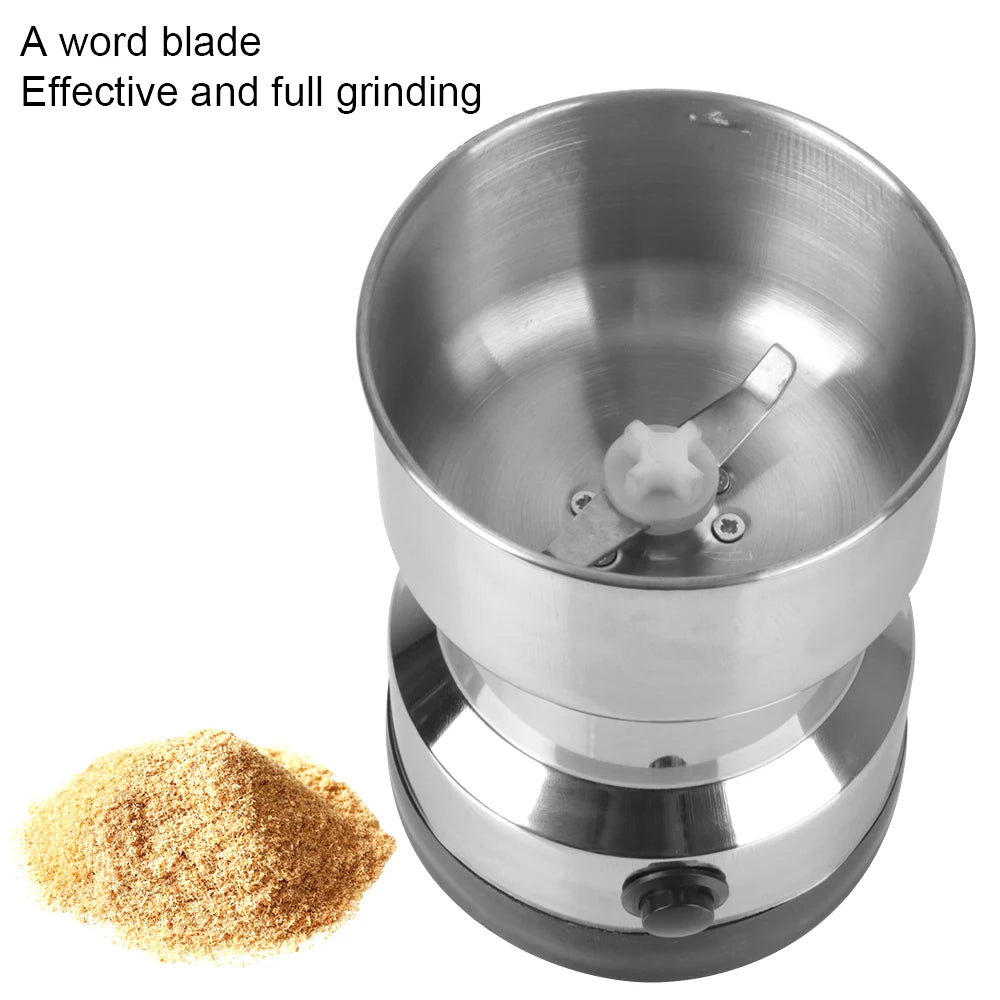 Electric Coffee Grinder for home Kitchen Multifunctional Coffe Chopper Blades Grains Grinder Machine Nuts Beans Spices Blender
