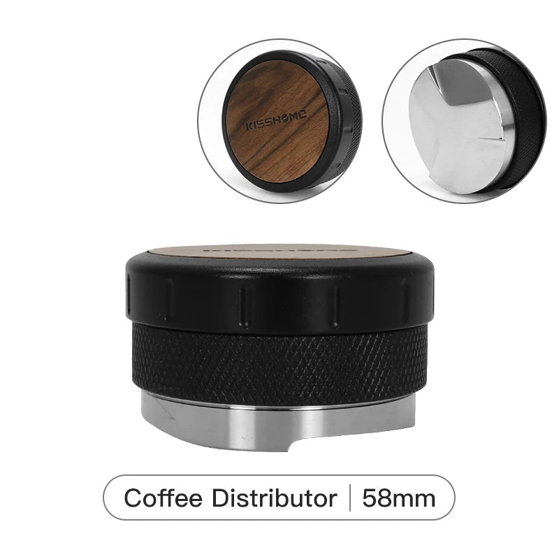 Coffee Tamper 30lb Constant Pressure Calibrated Double Spring 51mm 53mm 58mm Breville Espresso Maker Accsesories Barista Tools