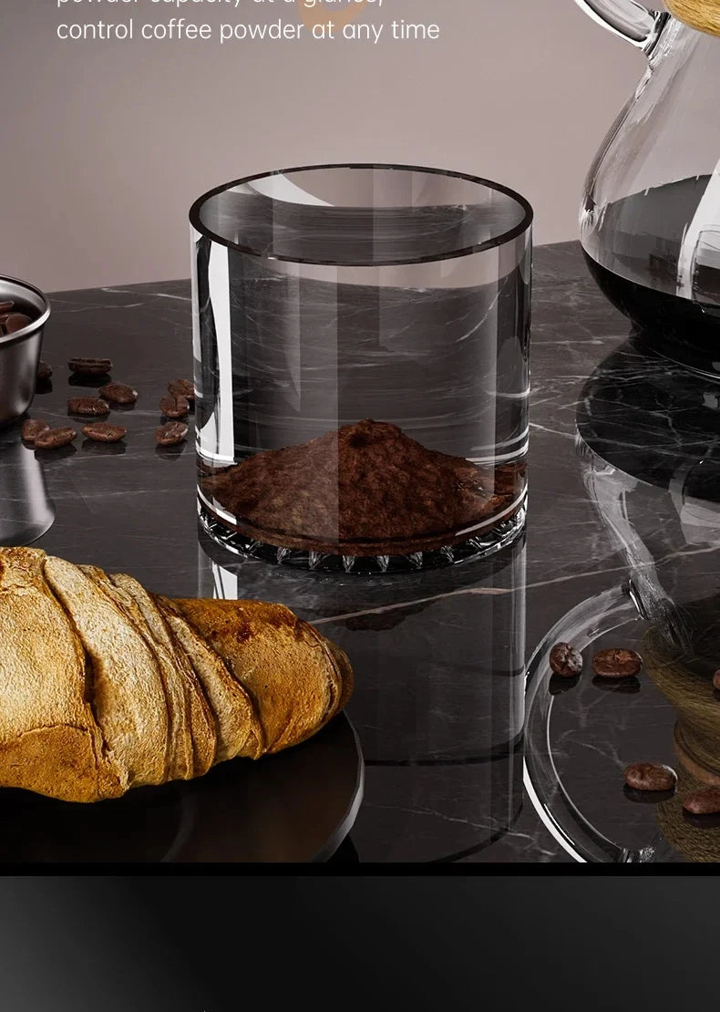 Portable coffee machine, hand cranked coffee grinder, mini adjustable grinder, home office, travel coffee powder making machine