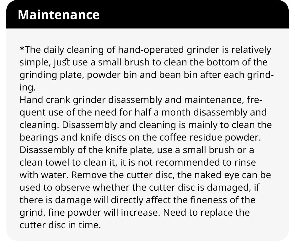 Coffee Bean Grinder Portable Wood Grain Stainless Steel Crank Hand Hand Coffee Grinder Kitchen Tool Grinder