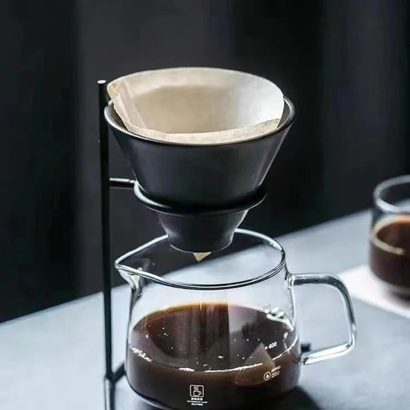 Pour Over Stand Coffee Station Pour Over Coffee Dripper Minimalist Coffee Maker Drip Filter Cup Stand Hand Drip Coffee Bracket
