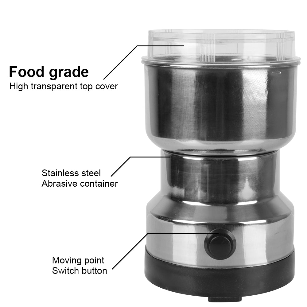 Electric Coffee Grinder for home Grains Grinder Machine Kitchen Multifunctional Coffe Chopper Blades Nuts Beans Spices Blender